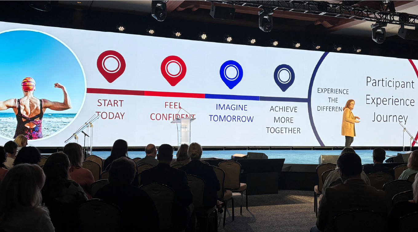 View of conference space